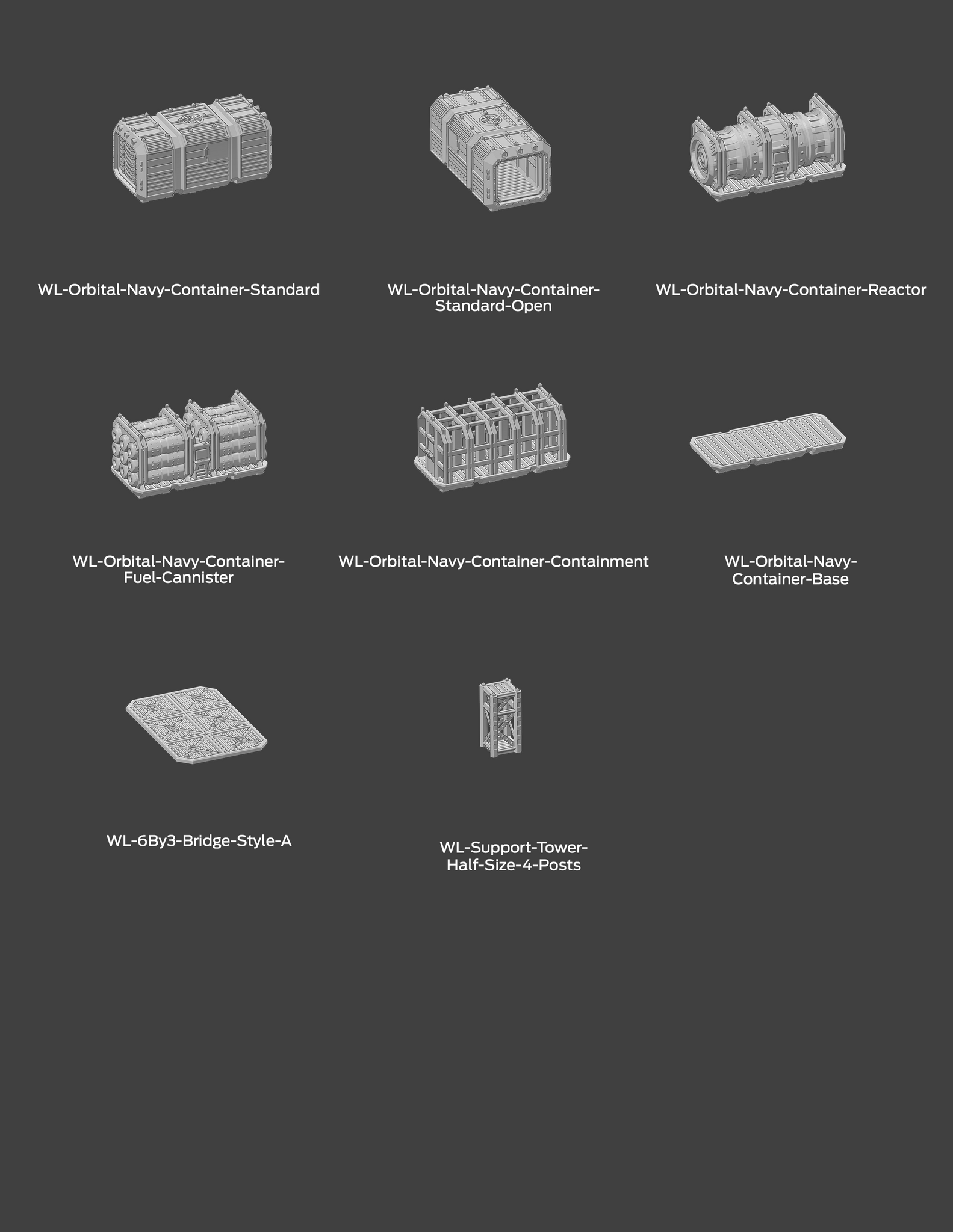 Orbital Navy Shipping Container